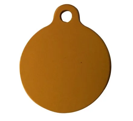 Médaille ronde gravée colorée 2.5 cm – Image 3