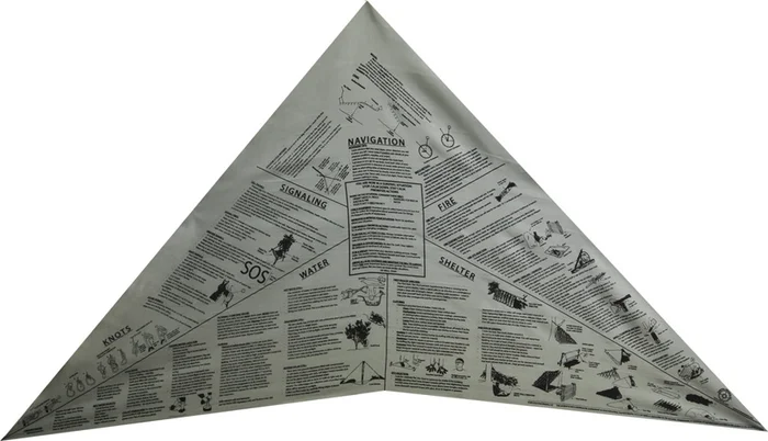 METHST – Survival Metrics Bandana de survie gris