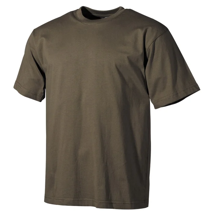 MFH 00103BXL US T-Shirt, manches courtes, vert OD, 170 g/m² TAILLE XL