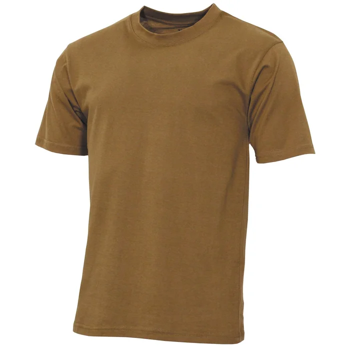 MFH00130RM US T-Shirt, « Streetstyle », coyote tan, 140-145 g/m² TAILLE M