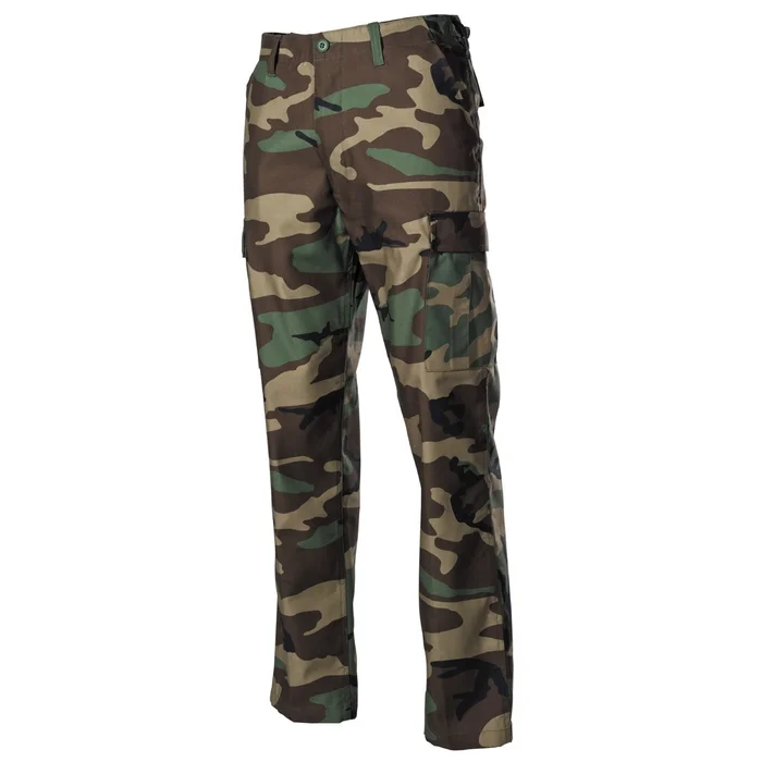 MFH01324T S Pantalon combat, BDU, woodland Taille S