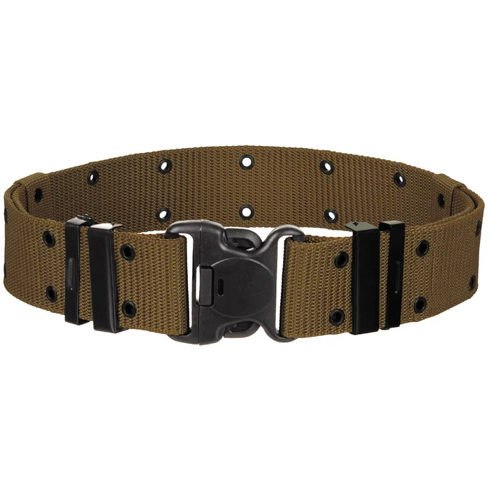 MFH22474R US Ceinturon, coyote, LC2, boucle de sécurité en plastique