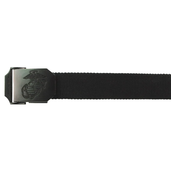MFH22505A Ceinture USMC, 3,5 cm, noir