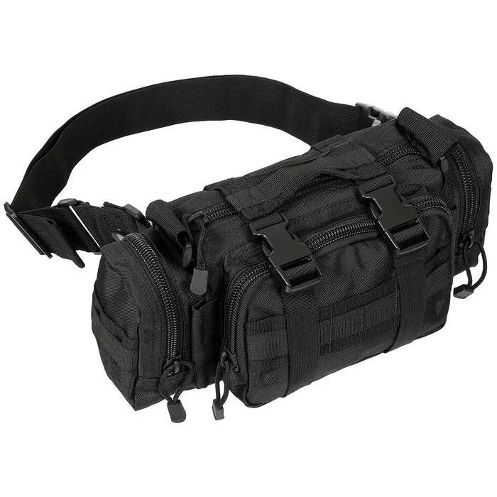 MFH30703A MFH Sac banane et besace, noir