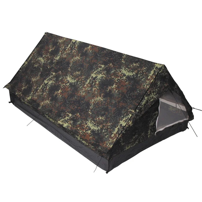 MFH32123V Tente « Minipack », 2 personnes, BW camo, 213x137x97cm