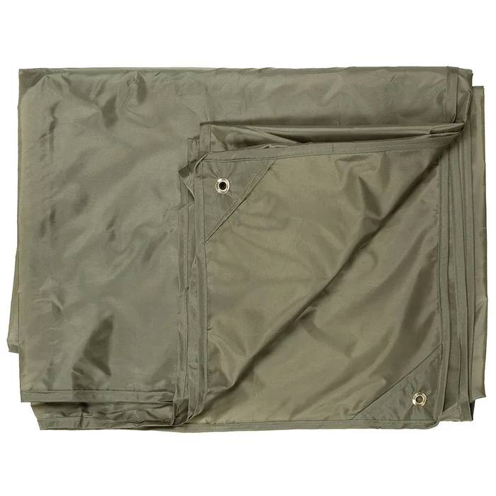 MFH32423B Bâche, « Tarp », vert, ca. 300 x 300 cm