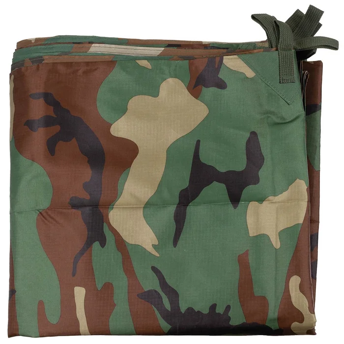MFH32440T Bâche, « Tarp Extreme », woodland, ca. 300 x 300 cm