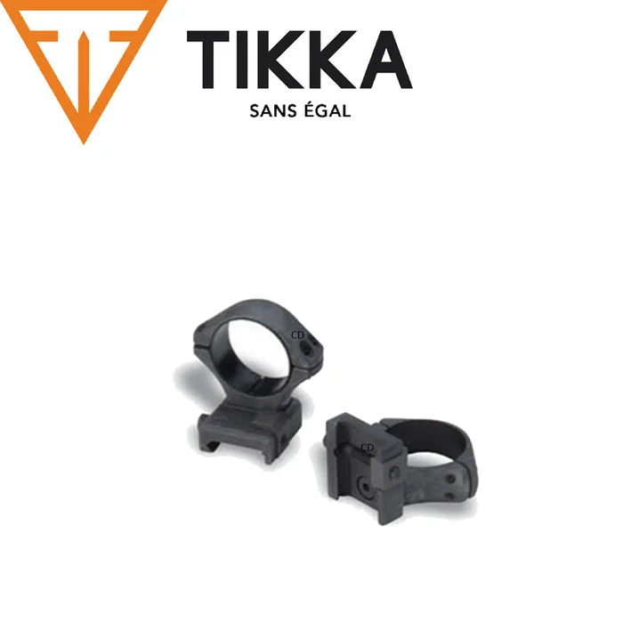 Montage Complet Tikka Optilock Fixe Diamètre 30mm Phosphaté