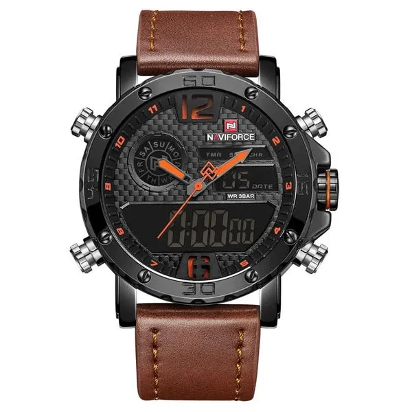 Montre sport Marron