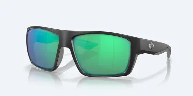 Monture Costa Bloke Noir Mat + Gris Mat Verre Miroir Vert 580G