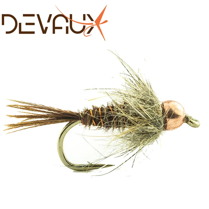 MOUCHE DEVAUX NYMPHE AVEC BILLE LAITON PT04 PAR 3