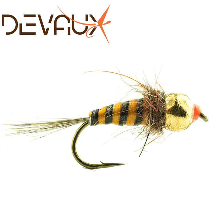 Mouche Devaux Nymphe Bille Tungstène JBNT04 Par 3