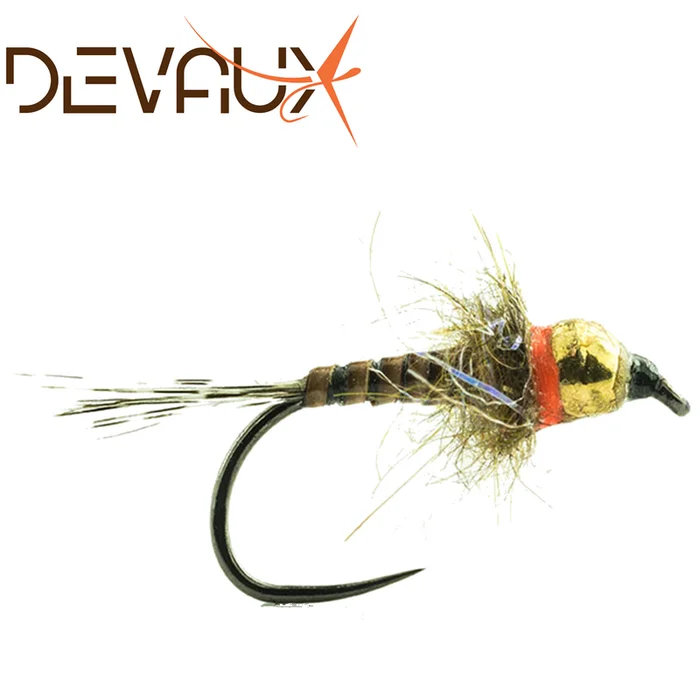 MOUCHE DEVAUX NYMPHE BILLE TUNGSTENE JBNT31 BL PAR 3