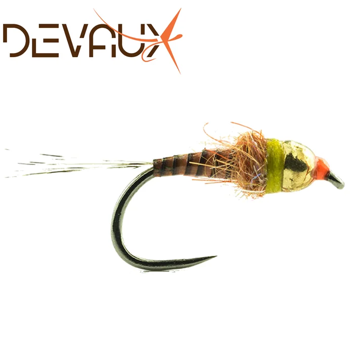 MOUCHE DEVAUX NYMPHE BILLE TUNGSTENE JBNT32 BL PAR 3