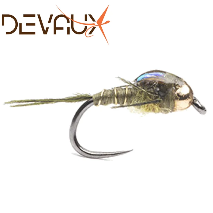 MOUCHE DEVAUX NYMPHE BILLE TUNGSTENE JBNT54 BL PAR 3