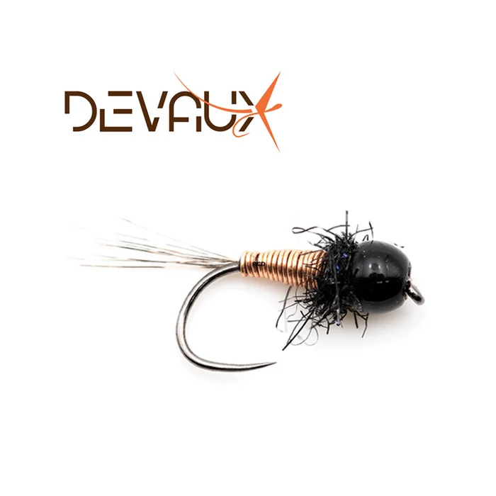 MOUCHE DEVAUX NYMPHE BILLE TUNGSTENE JBNT56 BL PAR 3