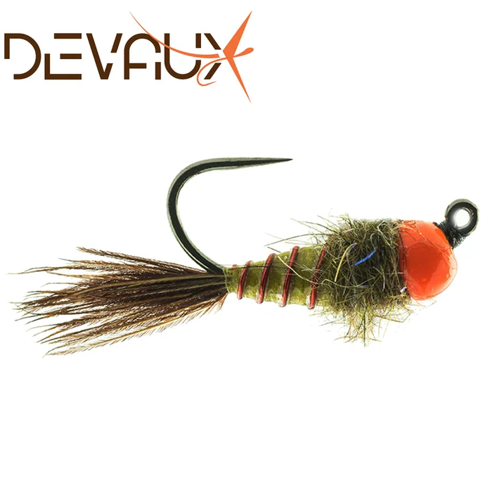 MOUCHE DEVAUX NYMPHE BILLE TUNGSTENE JBNTJ03 BL PAR 3
