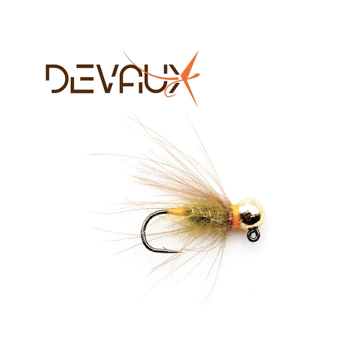 MOUCHE DEVAUX NYMPHE BILLE TUNGSTENE NTJ02 BL PAR 3