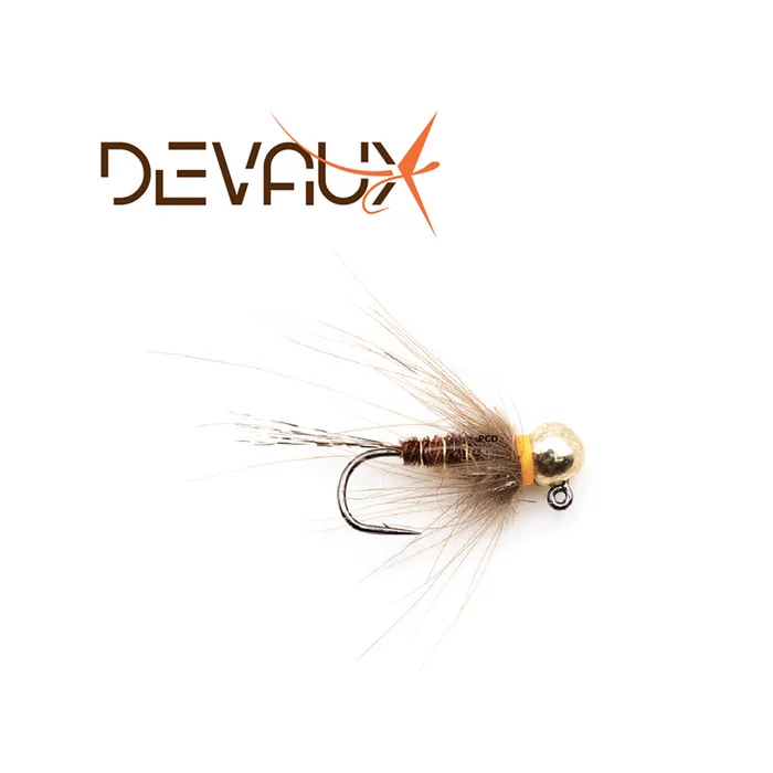MOUCHE DEVAUX NYMPHE BILLE TUNGSTENE NTJ06 BL PAR 3