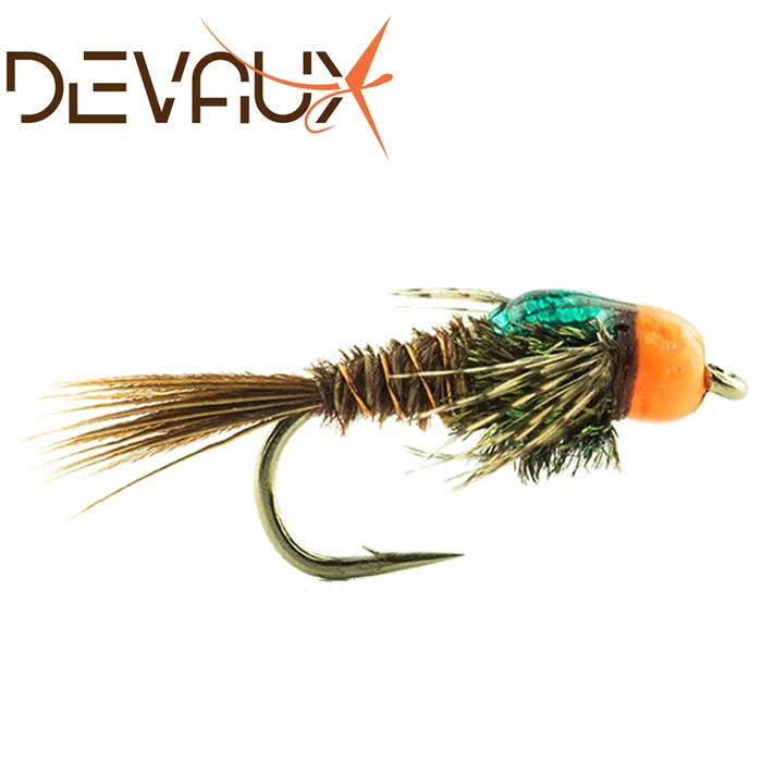 MOUCHE DEVAUX NYMPHE BILLE TUNGSTENE PTT06 PAR 3