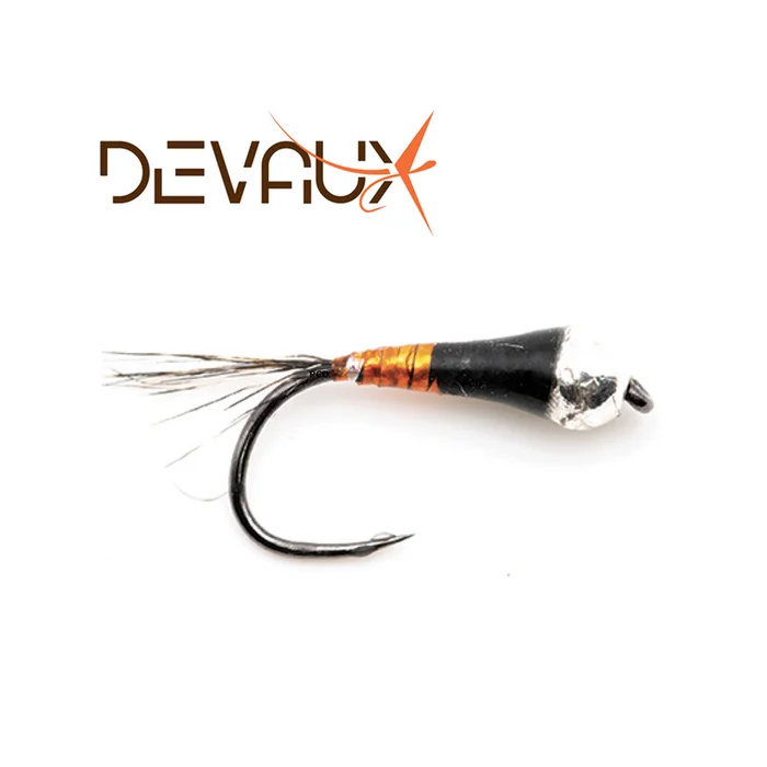 MOUCHE DEVAUX NYMPHE PERDIGONE TUNGSTENE PERDI103 BL PAR 3