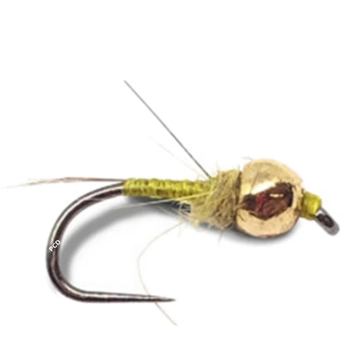 Mouche La Jaune Laurent Jauffret Nymphe Avec Bille Laiton