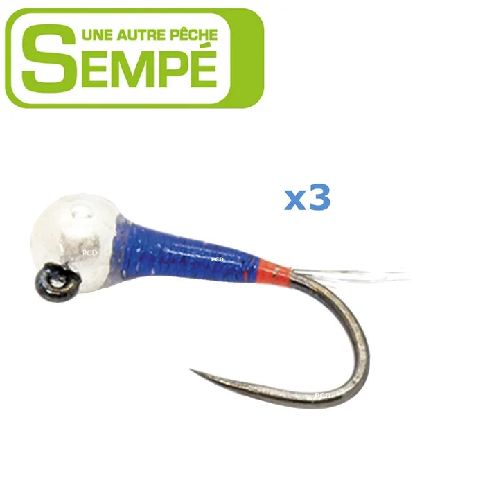 MOUCHE SEMPE PERDIGONE BILLE TUNGSTENE BA PAR 3