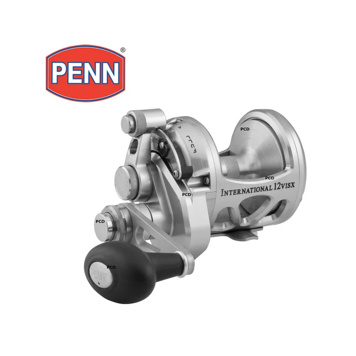 MOULINET PENN INTERNATIONAL 16 VISX SILVER