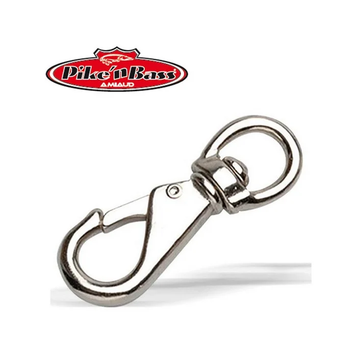 MOUSQUETON EMERILLON VOILE INOX PIKE&rsquo;N BASS