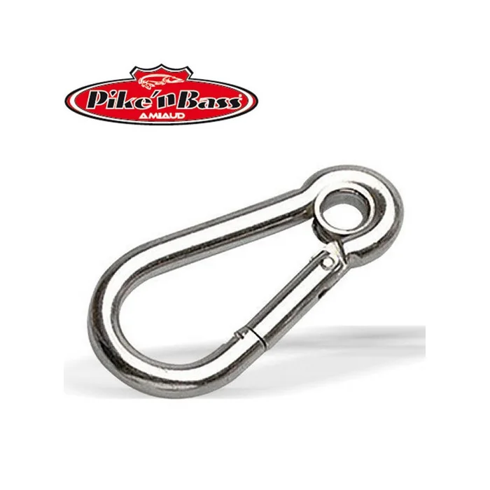 MOUSQUETON POMPIER A OEIL INOX PIKE’N BASS