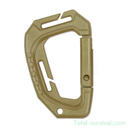 Mousqueton tactique 101 Inc Molle, coyote tan