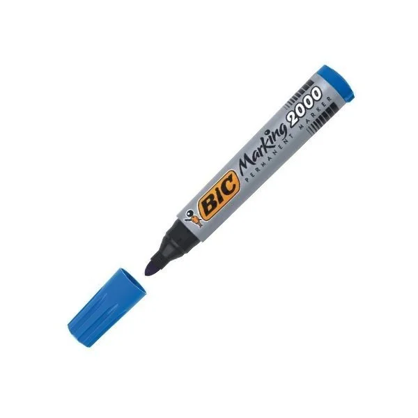 MPS-BICINDBL – BIC Marqueur Indélébile Bleu Point Biseau
