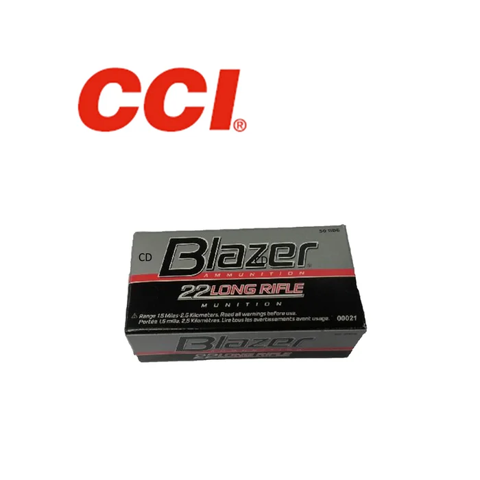 Munitions CCI 22LR Blaser HV 40 Grains Par 50