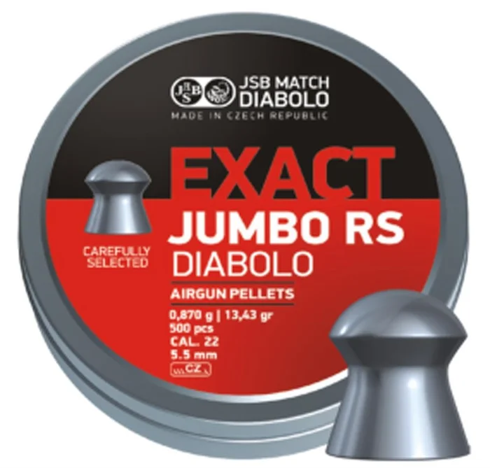 MUNJSB34 – BOITE 500 PLOMBS JSB DIABOLO JUMBO x 500