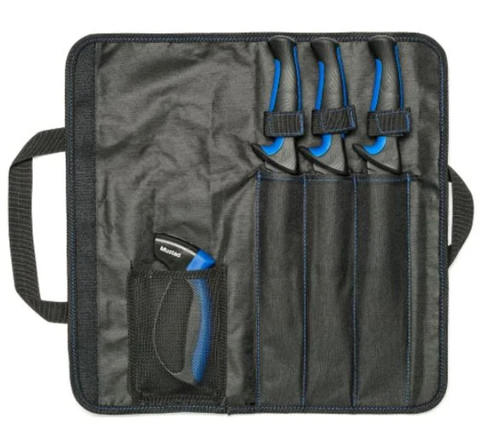Mustad Blue 3 Knife Kit With Knife Sharpener – MT096 – Image 2