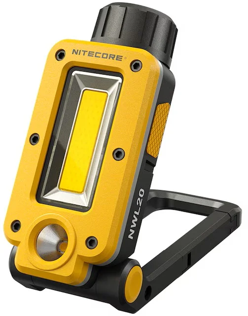 NCNWL20 – NITECORE NWL20 Lampe de Travail Triple Fonction 600lm 21700 5000mAh USB-C