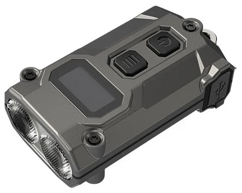 NCTINI3GR – NITECORE Lampe porte-clés Tini 3 Grise – 600Lm