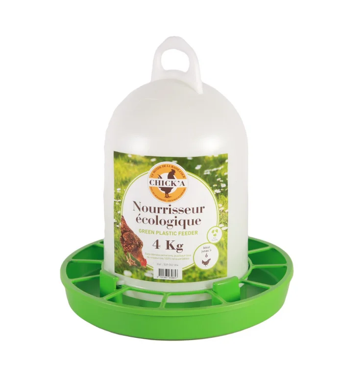 Nourrisseur à trémie ligne verte, 4 kg CHICK’A