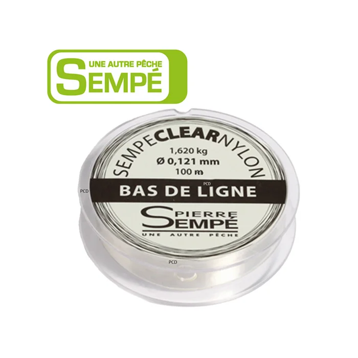 NYLON PIERRE SEMPE INCOLORE BAS DE LIGNE 100M