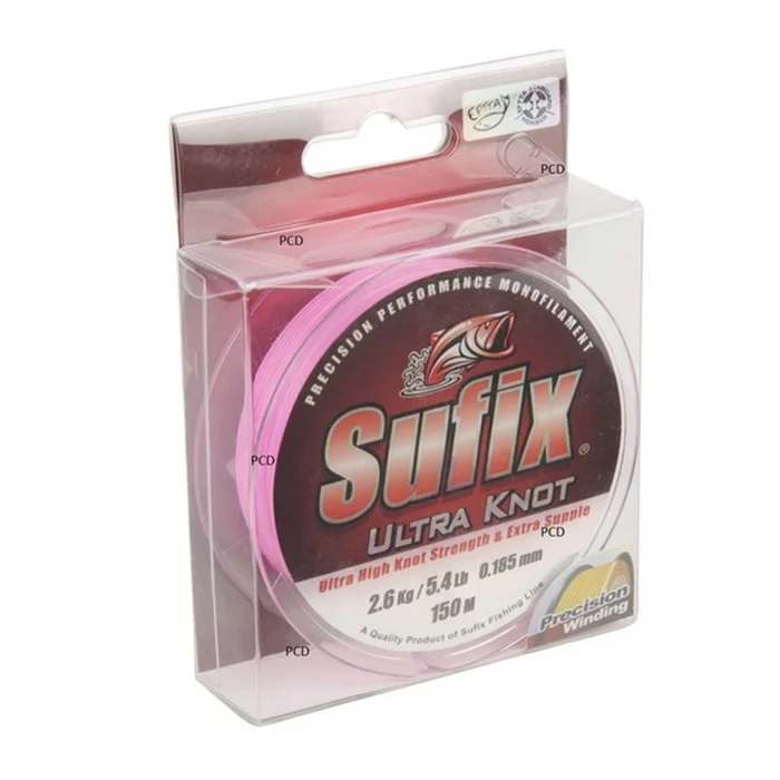 Nylon Sufix Ultra Knot Rose /Blanc 150M