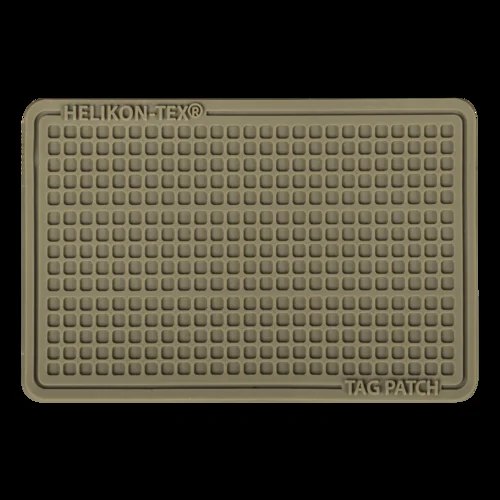 OD-TP4-RB-11 – HELIKON TEX Tag Patch 60x40mm 3pcs PVC Coyote