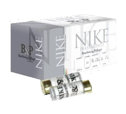 Pack 100 Cartouches B&P Nike Trasparente 32gr 12 /70