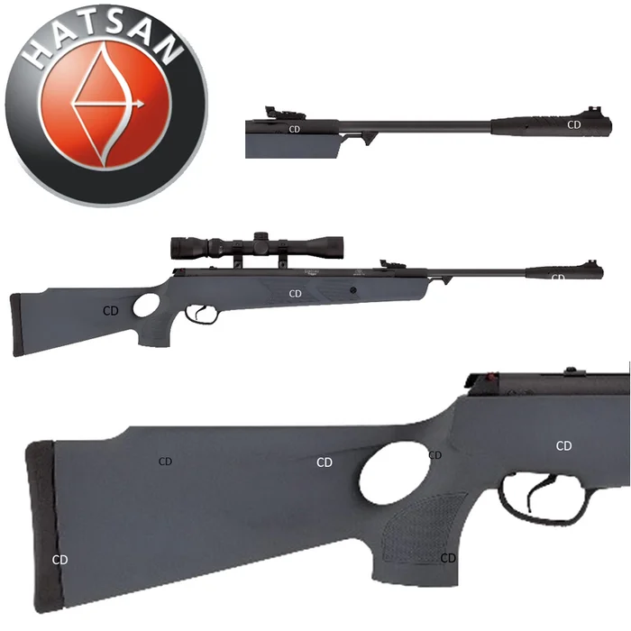 PACK CARABINE A AIR COMPRIME HATSAN 88TH 20J 4.5MM
