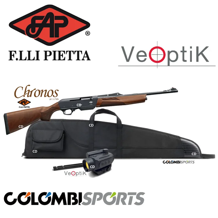 Pack Carabine Pietta Chronos Bois 51cm 30-06 Sprg