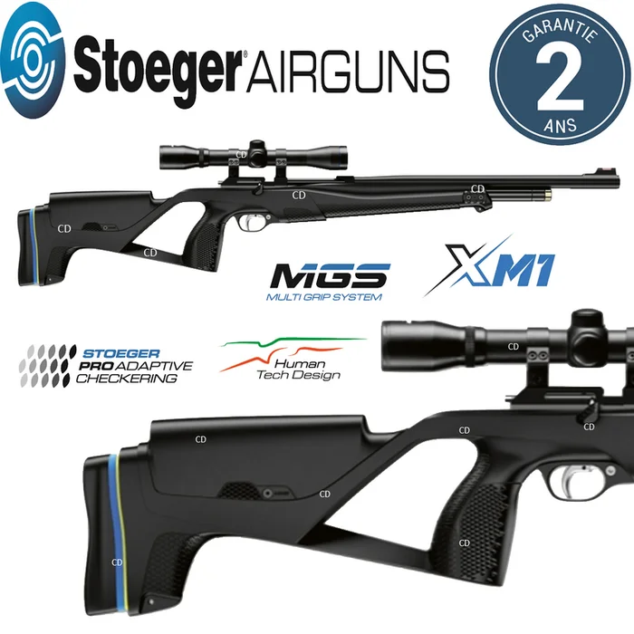 Pack Carabine Stoeger Airguns XM1 PCP 20 Joules