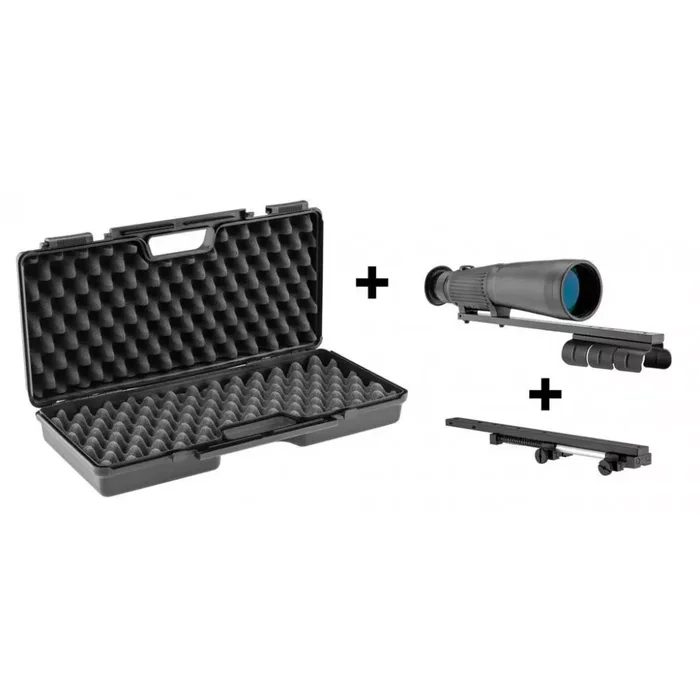 Pack demi-jumelle + Compensateur + Mallette