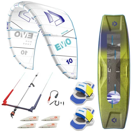 Packs Kitesurf TwintipDuotone Pack evo 7m² + select concept blue 2025