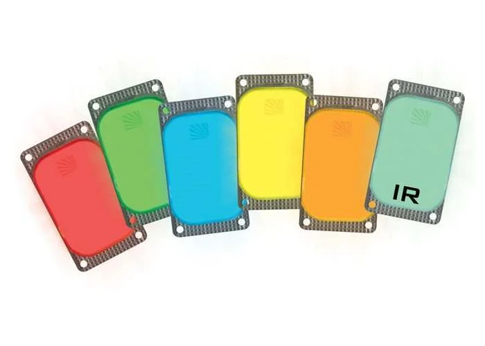 Pad de marquage autoadhésif VisiPad – 10h – Rouge Cyalume