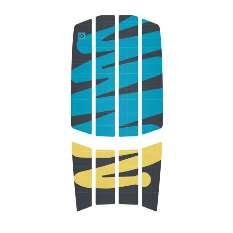 Pads KitesurfDuotone Traction Pad Team Front – Bleu 2023