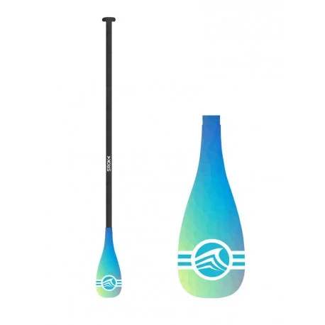 Pagaies SUP FixesSroka Pagaie Fixe 100% Carbone Bleu 2024